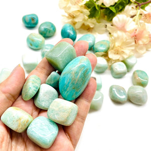 Amazonite Tumble stone (Hope and Success)