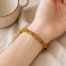 Amber Round Bead Bracelet (Joy and Good Health)