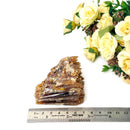 Amber Calcite Clusters (Manifestation & Courage)