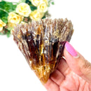 Amber Calcite Clusters (Manifestation & Courage)