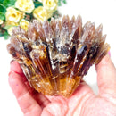 Amber Calcite Clusters (Manifestation & Courage)