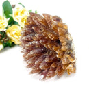 Amber Calcite Clusters (Manifestation & Courage)