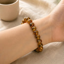Amber Round Bead Bracelet (Joy and Good Health)