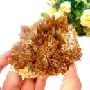 Amber Calcite Clusters (Manifestation & Courage)