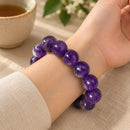 Amethyst Bracelet — For Calm Mind, Deep Meditation & Intuition