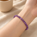 Amethyst Bracelet — For Calm Mind, Deep Meditation & Intuition