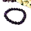 Amethyst Bracelet — For Calm Mind, Deep Meditation & Intuition
