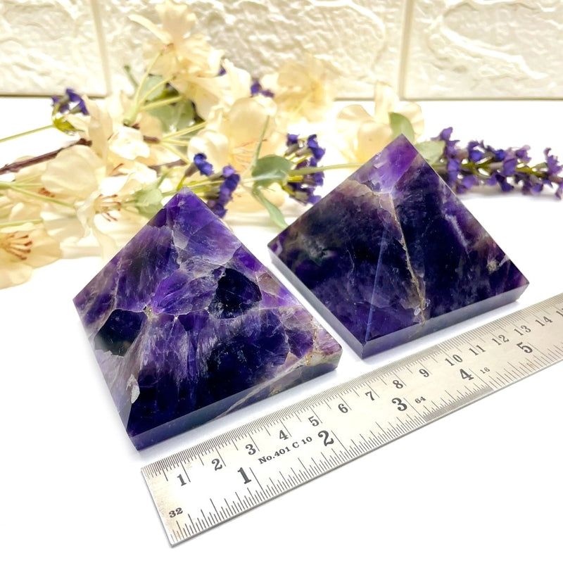 Amethyst Pyramid (Meditation & Intuition)