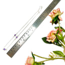 Amethyst Necklaces in Silver