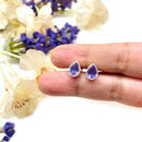 Amethyst Silver Earrings
