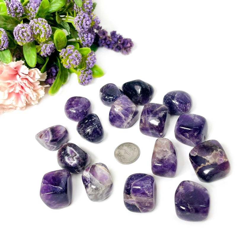 Amethyst Tumble healing stone (Meditation)