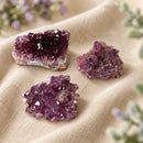 Turkish Amethyst cluster by Talk to Crystals from the Alacam mine near Bursa for intuition, meditation, stress relief, wisdom and psychic gifts