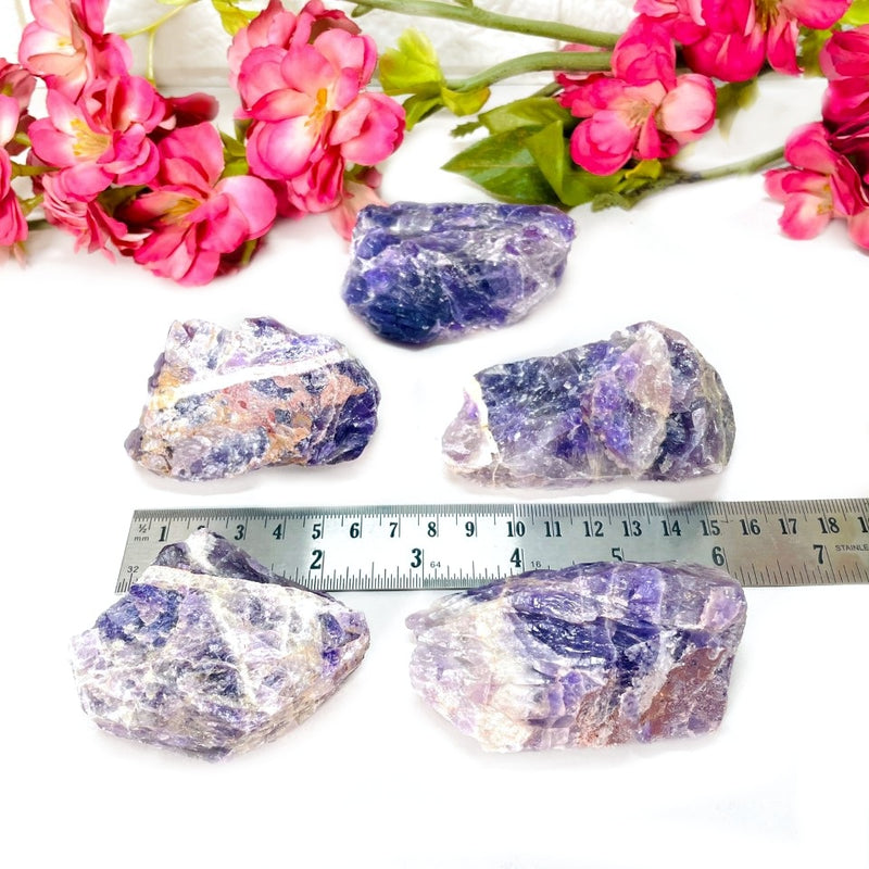 Amethyst with Hematite Inclusions Rough (India) (Grounded Wisdom)