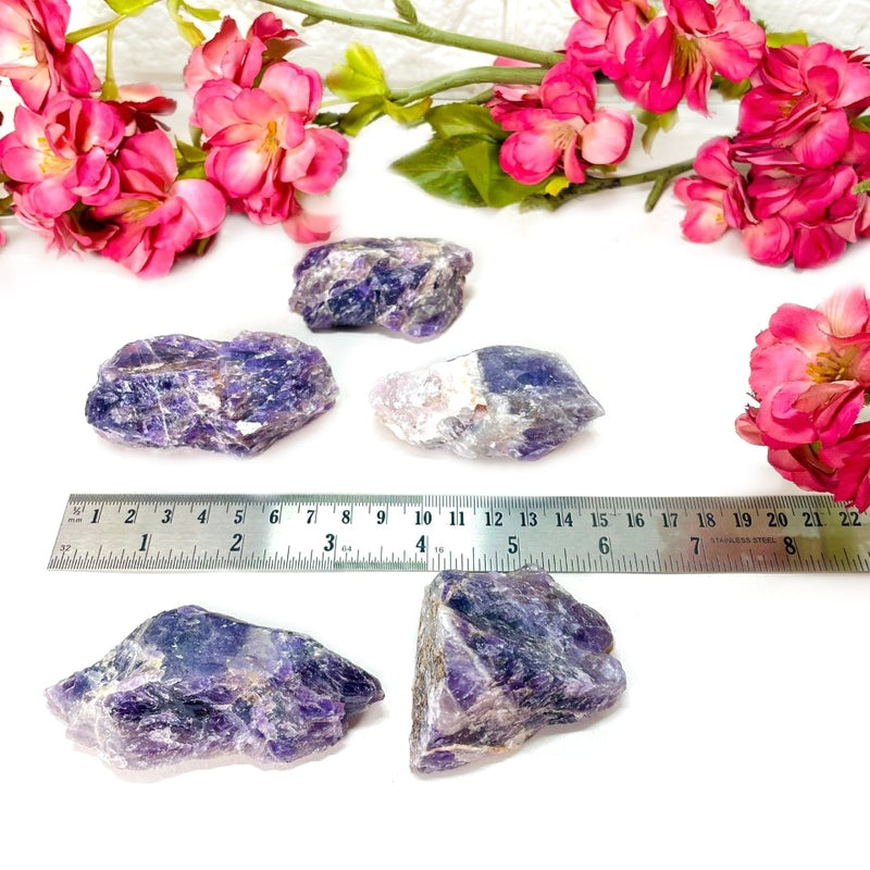 Amethyst with Hematite Inclusions Rough (India) (Grounded Wisdom)