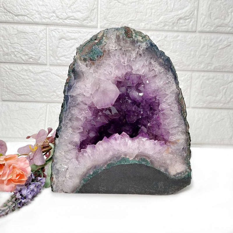 Amethyst Small Geodes from Brazil AA Quality (High Vibrations )