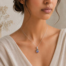 Ametrine Small Pendant in Silver