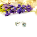 Aquamarine Earrings in Silver