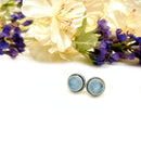 Aquamarine Earrings in Silver
