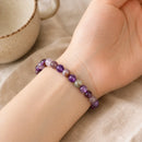 Auralite Round Bead Bracelet (Healing  and Meditation)