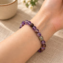 Auralite Round Bead Bracelet (Healing  and Meditation)