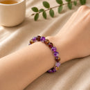 Auralite Round Bead Bracelet (Healing  and Meditation)