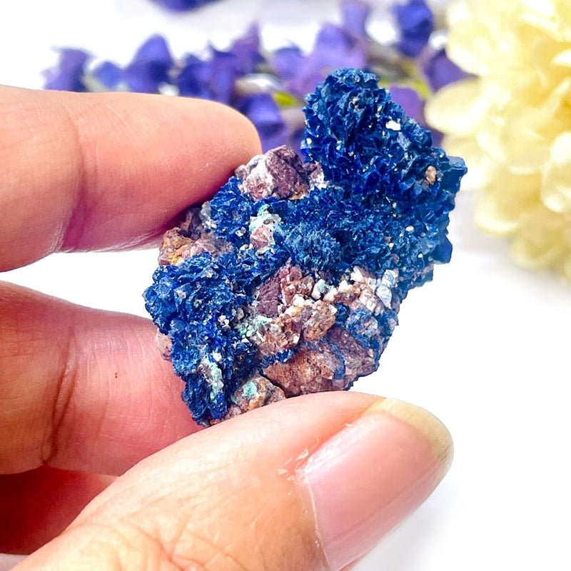 Azurite Crystal Druzy (Enhance Psychic Powers)