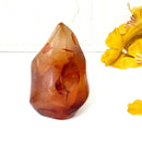 Small Carnelian Twisted Flames (Creativity & Passion)