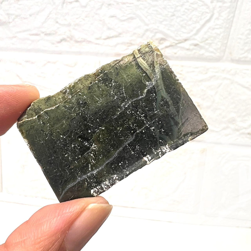 Green Swiss Opal Slice (For healing emotional hurt)