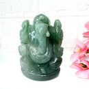Large Ganeshas in Green Aventurine (Abundance)