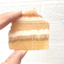 Yellow Lace Agate Slice