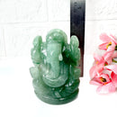 Large Ganeshas in Green Aventurine (Abundance)