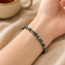 Black Cats Eye Round Bead Bracelet (Protection from Psychic Attacks)