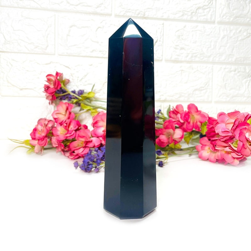 Large Black Obsidian Towers (Protection)