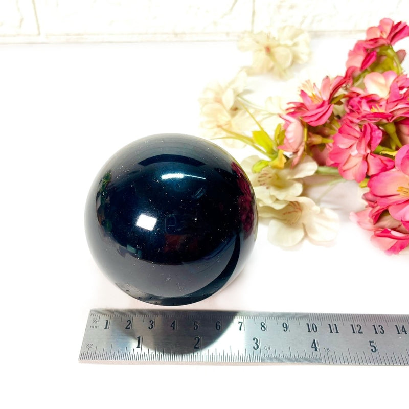 Black Obsidian Sphere (Protection and Clearing)