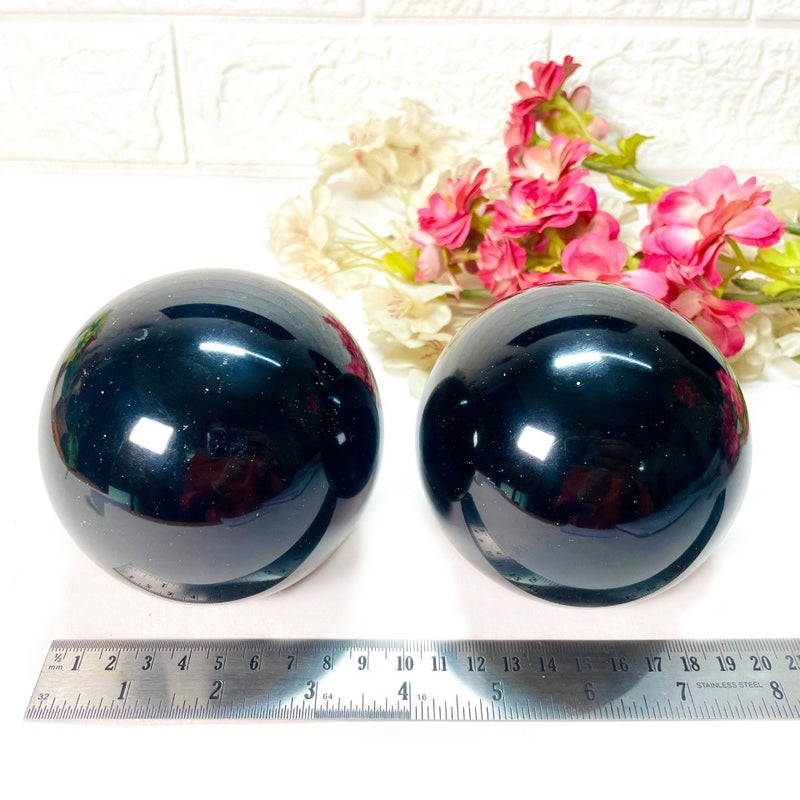 Black Obsidian Sphere (Protection and Clearing)