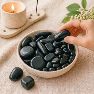 Black Obsidian Tumble (Protection)