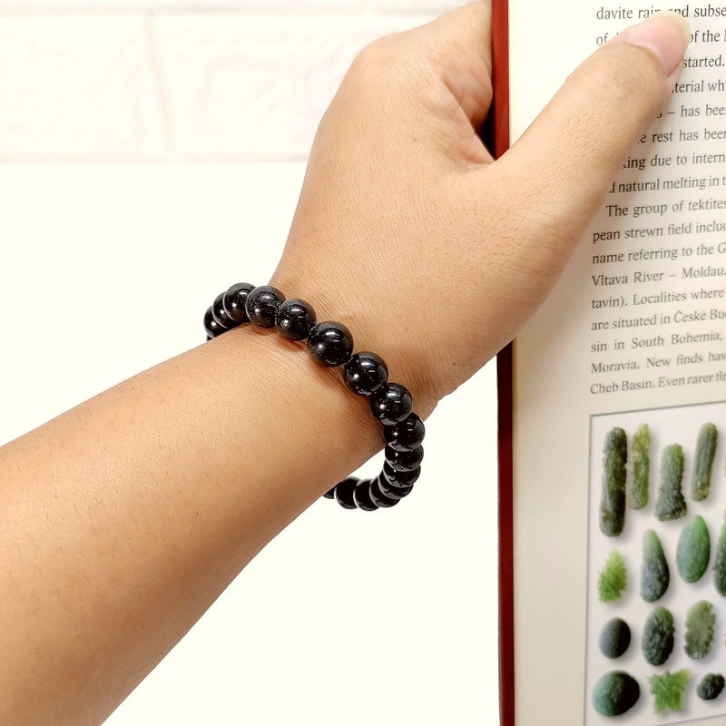 Black Tourmaline Bracelet (Protection and Grounding)