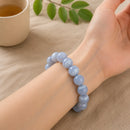 Blue Lace Agate Bracelet (Calm Communication)