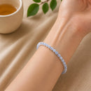 Blue Lace Agate Bracelet (Calm Communication)