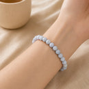 Blue Lace Agate Bracelet (Calm Communication)