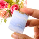 Blue Lace Agate Slices (Communication and Public Speaking)