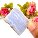 Blue Lace Agate Slices (Communication and Public Speaking)