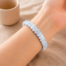 Blue Lace Agate Bracelet (Calm Communication)