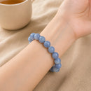 Blue Lace Agate Bracelet (Calm Communication)