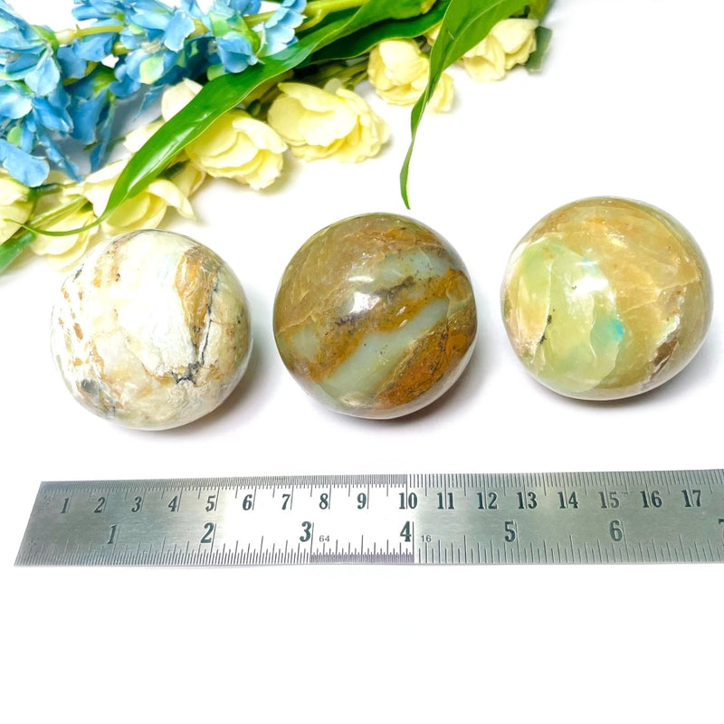 Andean Blue Opal Sphere (Heals Trauma & Tension)