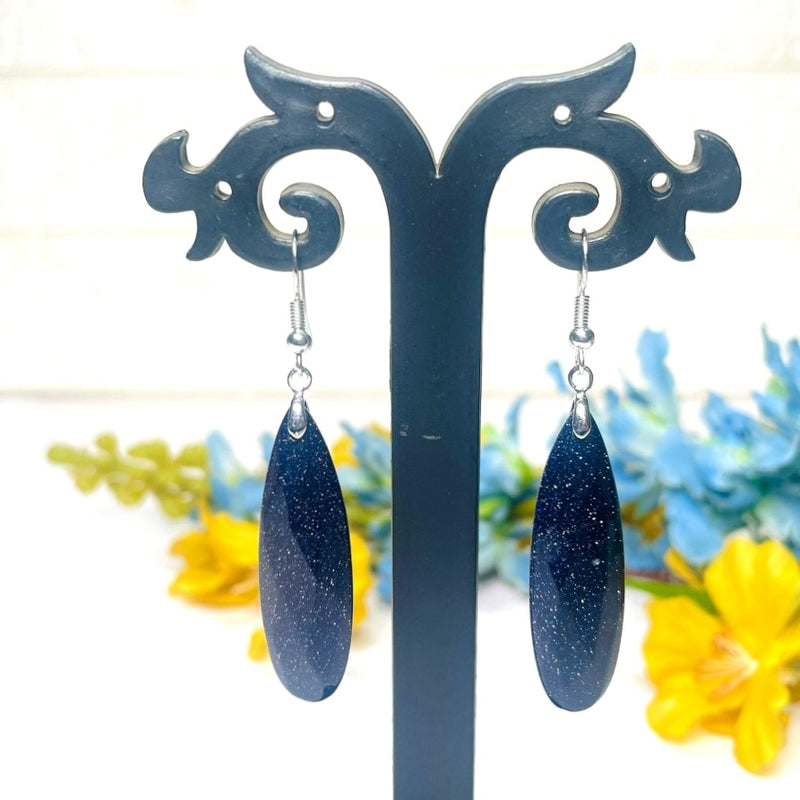 Blue Sandstone Earrings