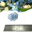 Blue Calcite Mineral Specimen