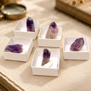 Brandberg Amethyst Cluster & Points from Namibia by Talk to Crystals for meditation, deep states, mental clarity and Crown and Third Eye Chakras