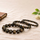 Bronzite Bracelet with Natural Polished Gemstone Beads for Protection, Confidence and Mental Clarity by Talk To Crystals
