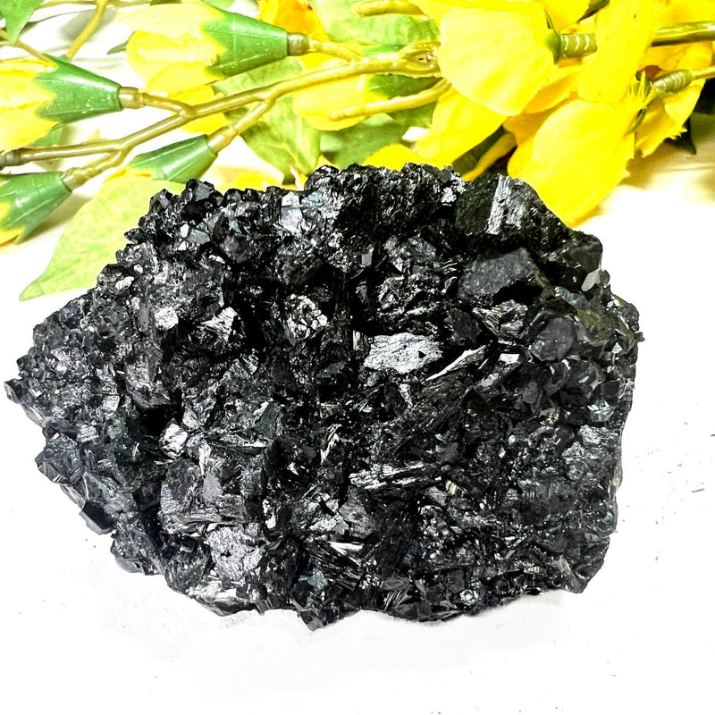 Black Tourmaline Clusters (Grounding & Protection)